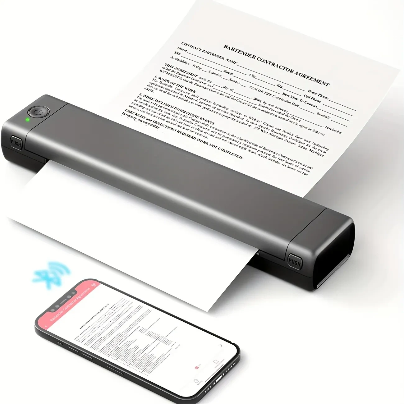 A4 Portable Printer.