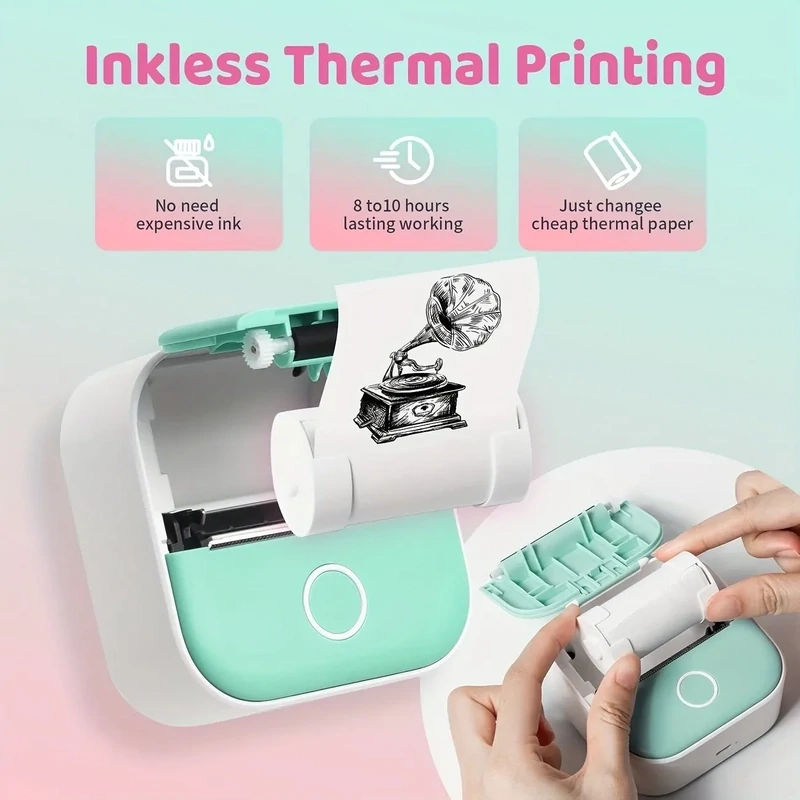 Mini portable printer.