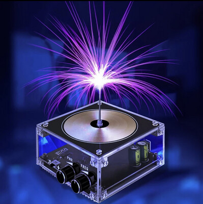 Artificial Lightning Tesla Coil Plasma Speaker