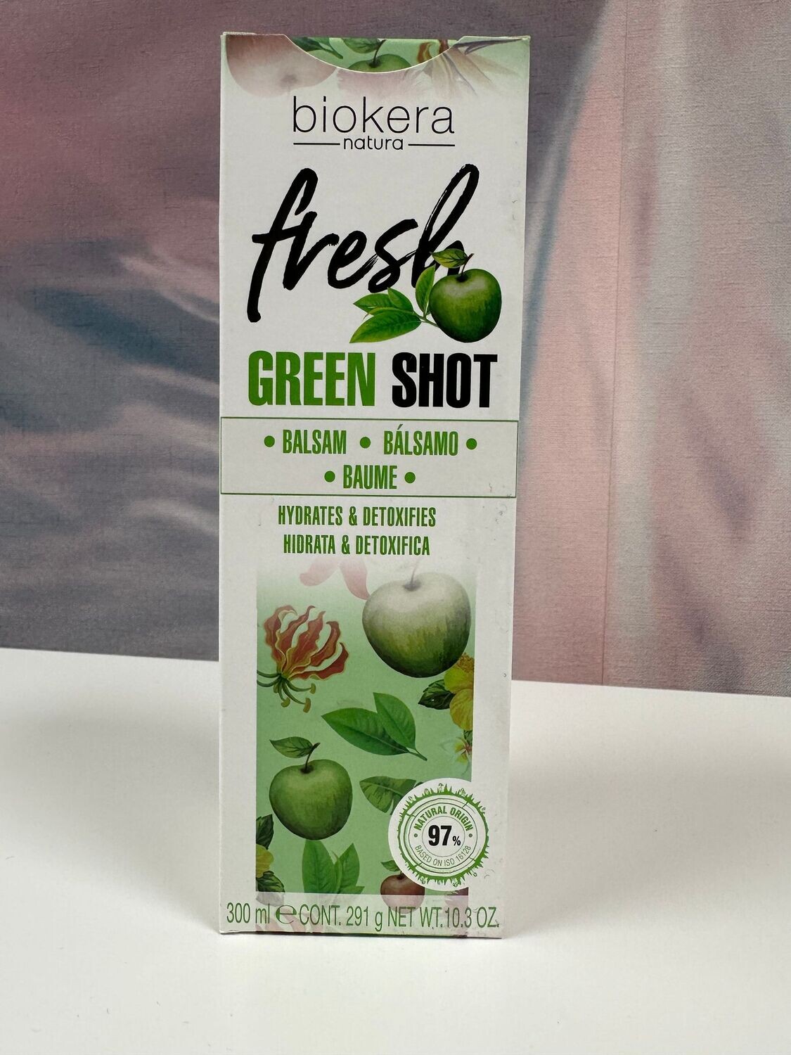Fresh green shot balsamo
