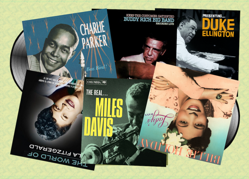 SPOTLIGHT ILLUMINATED TABLES - Jazz Greats