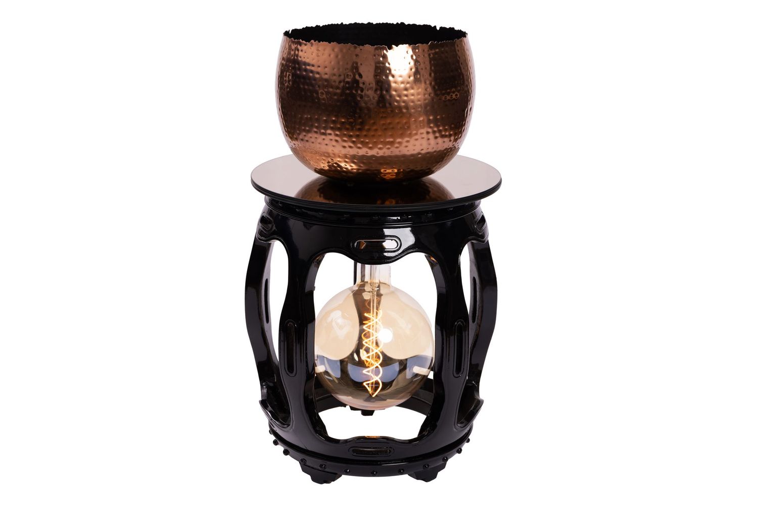 The Bohemia Planter / Occassional Table (Black)