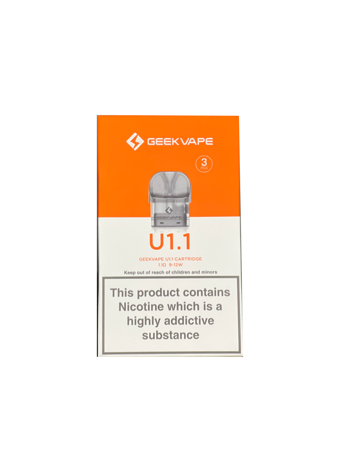 Geekvape u1.1 cartridge (3pcs)
