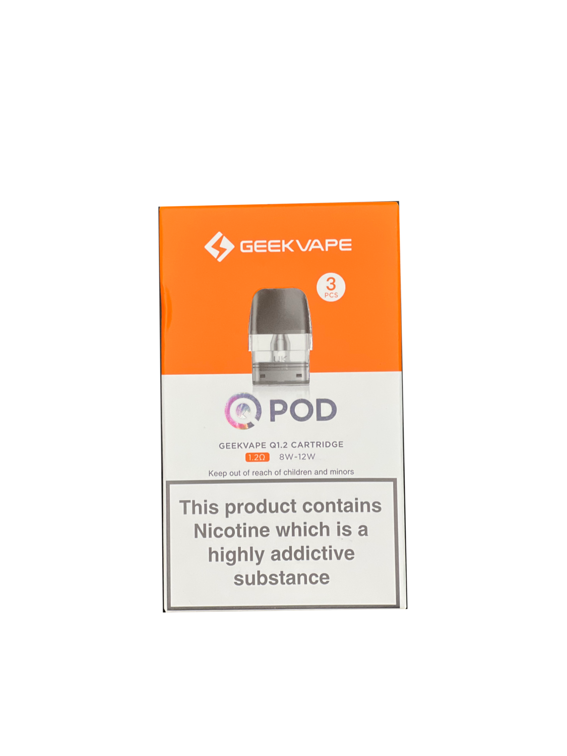 Geekvape qpod 1.2 cartridge (3pcs)