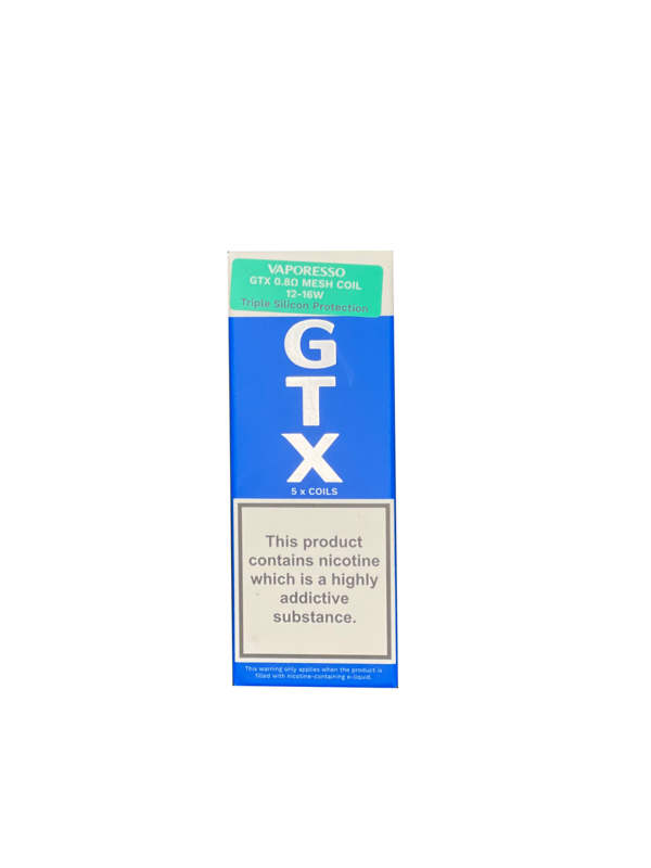 Vaporesso GTX 0.8Ω coil (5pcs)