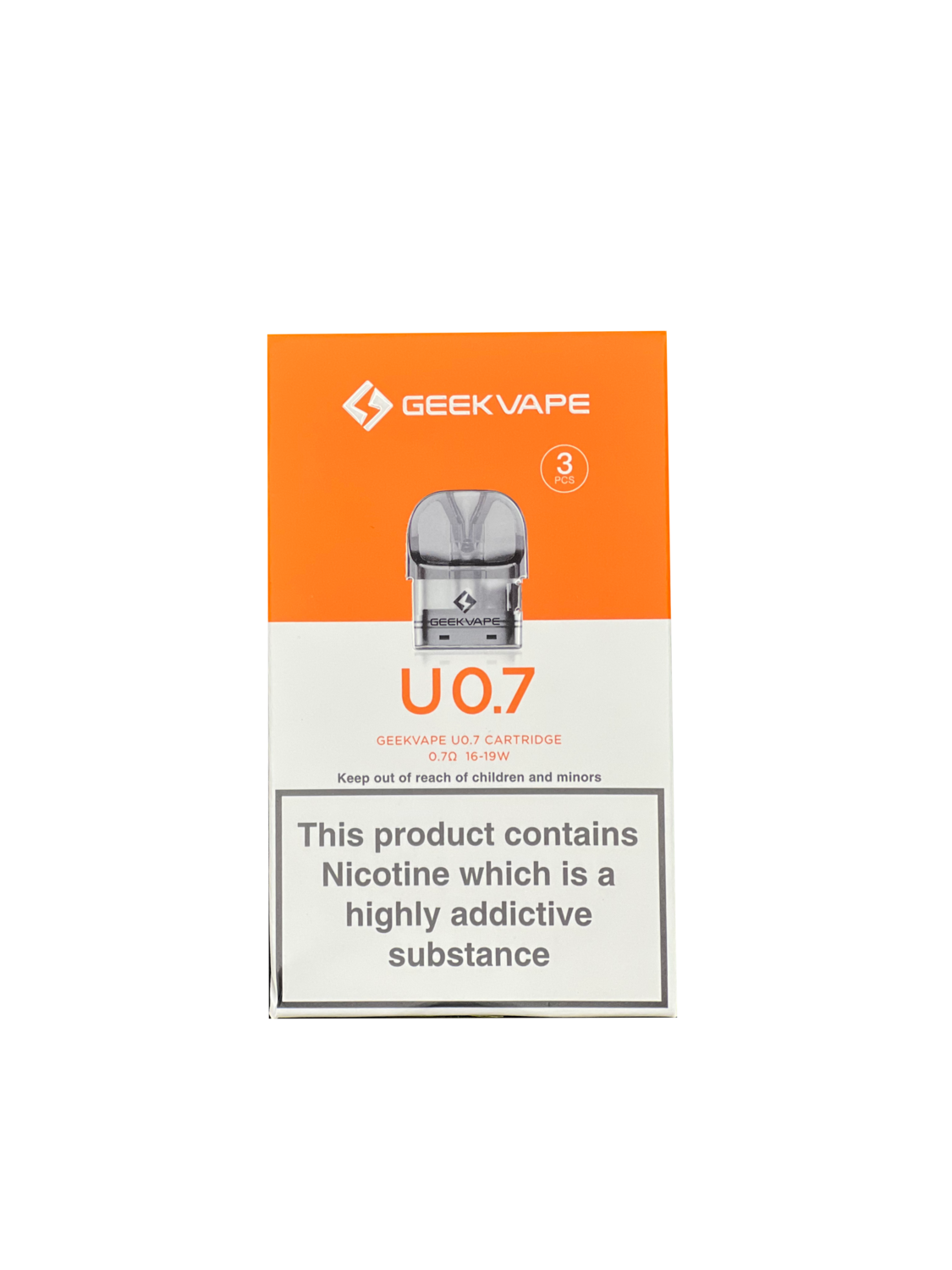 Geekvape u0.7 cartridge (3pcs)