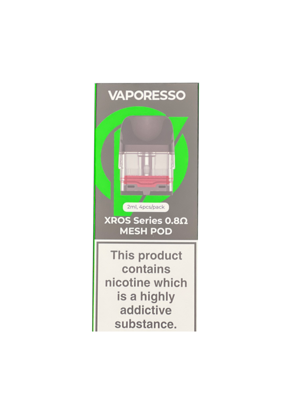 Vaporesso xros series 0.8Ω mesh pod (4pcs)