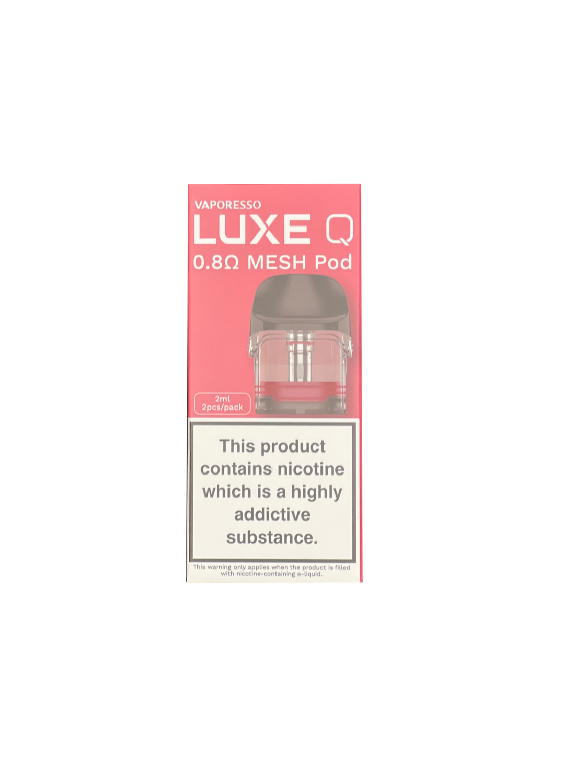 Vaporesso Luxe Q 0.8Ω mesh pod (2pcs)