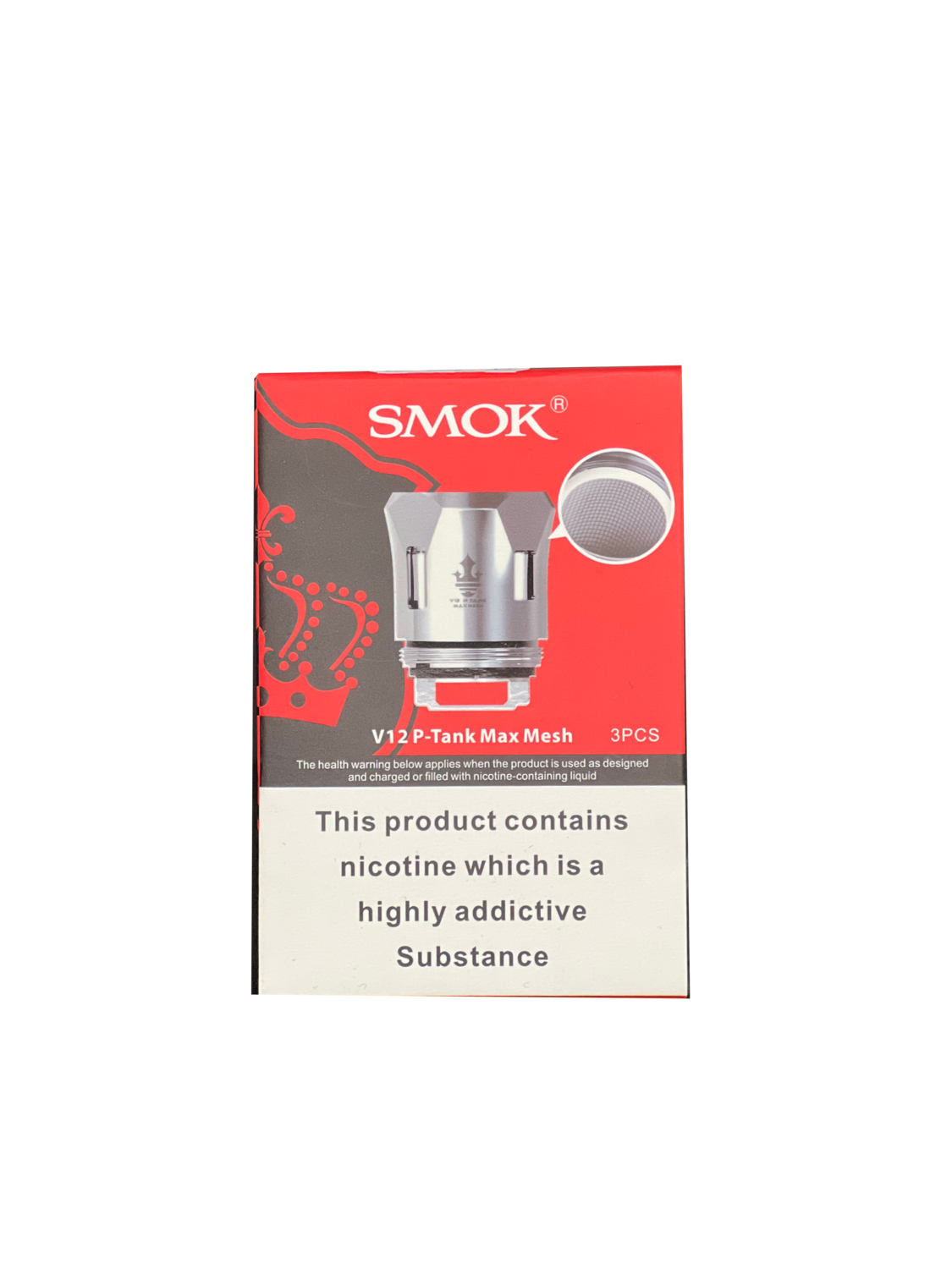 Smok v12 p tank max mesh (3pcs)