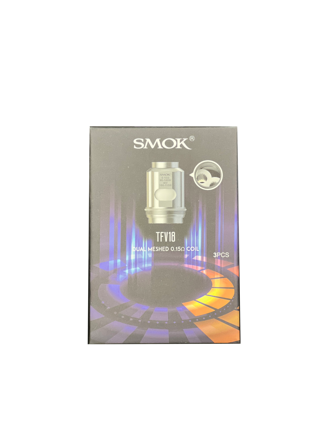 Smok tv18 dual meshed 0.15Ω coil (3pcs)