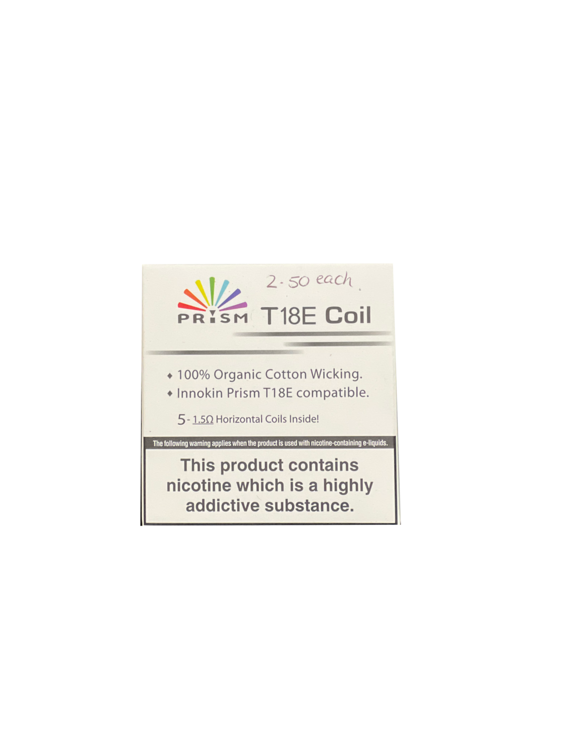 Innokin Prism t18e coil (5pcs)