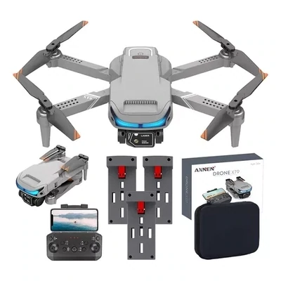 Dron A Control Remoto Axnen Xt9 Con Cámara 4k Hd, 3 BateríasAgregar a favoritos