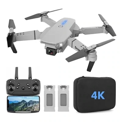 Control Remoto Drone Con Par Cámara 4k Quadcopter +2bateríaAgregar a favoritos