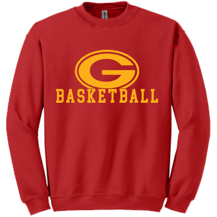 Basketball Crewneck Fleece