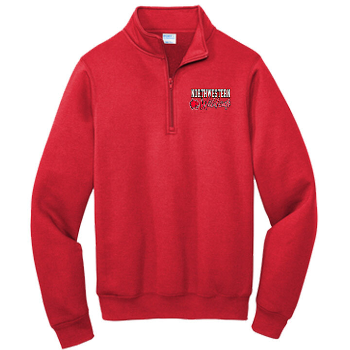 Northwestern Wildcats 1/4 Zip Fleece