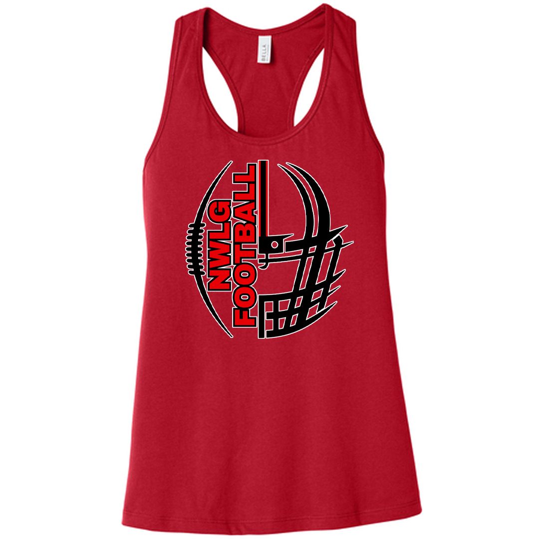 NWLG - Football Racerback Tank