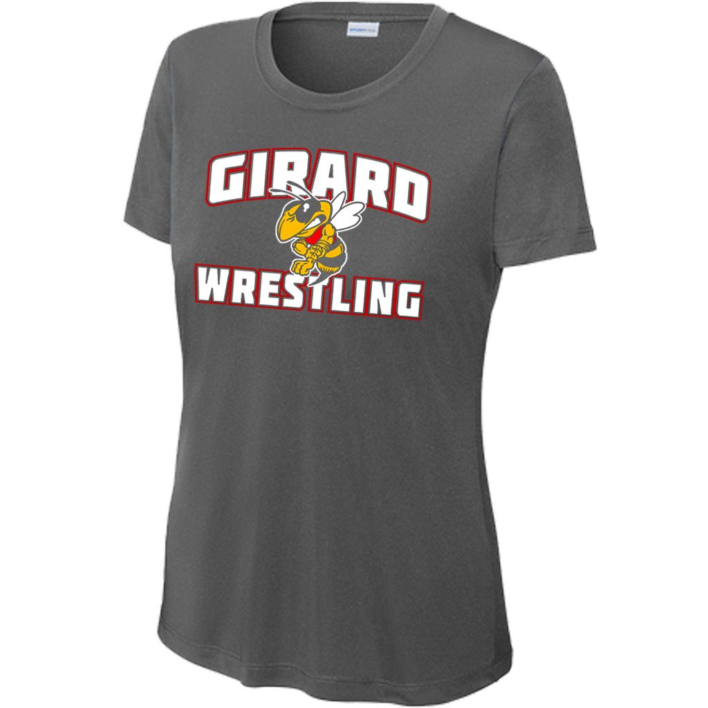 Girard Wrestling Ladies Performance Tee