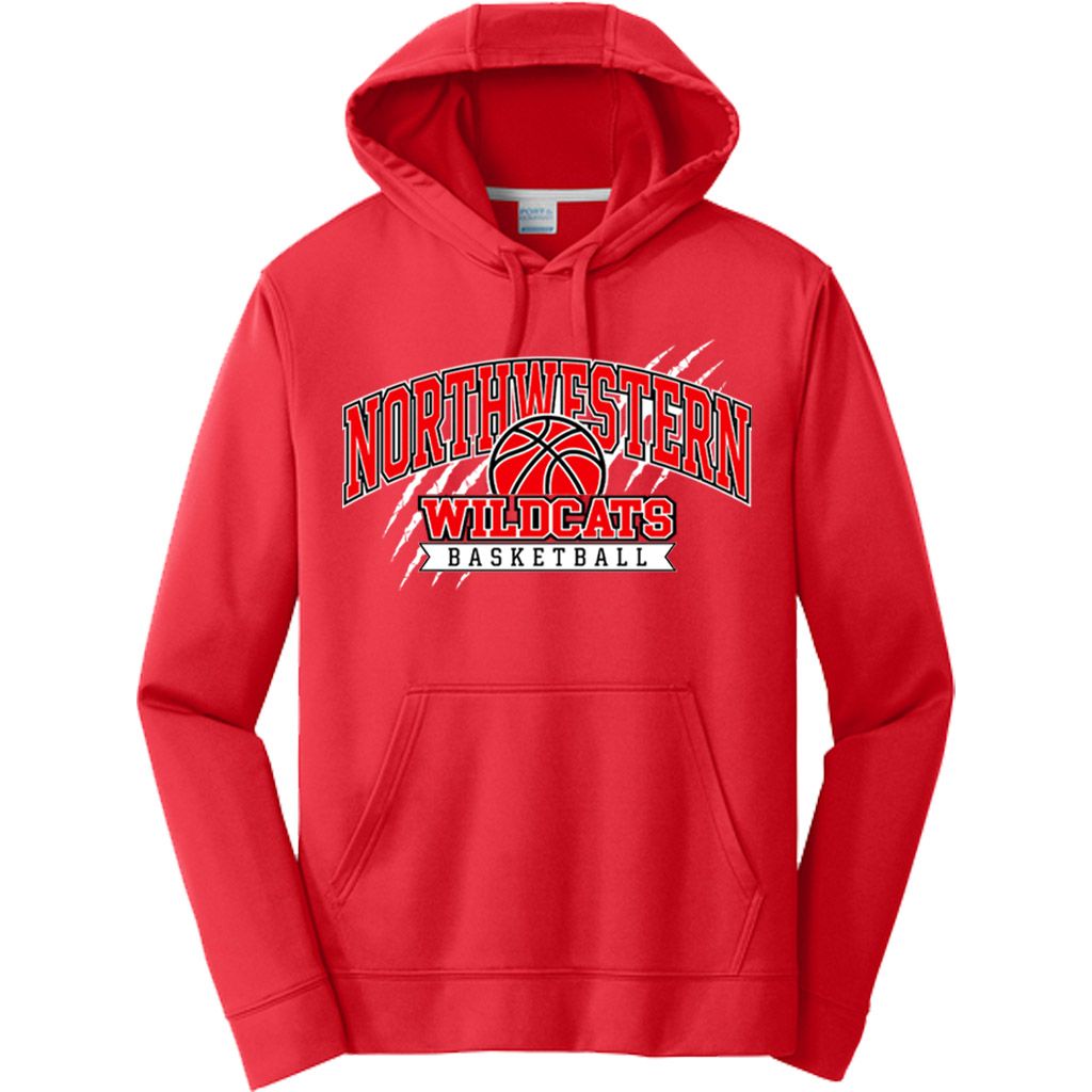 Northwestern Basketball DriFit Hoodie