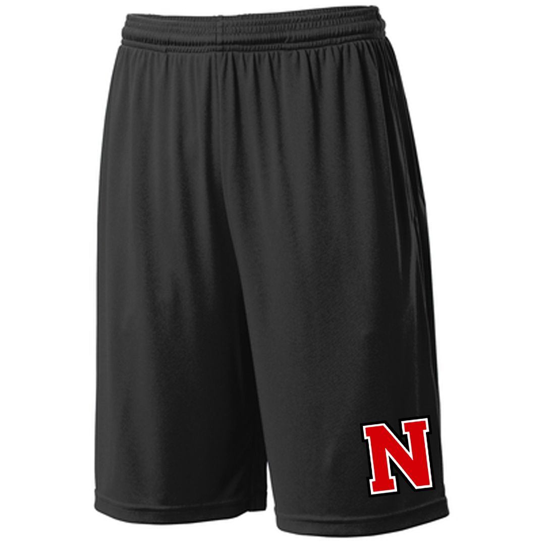 Northwestern Basketball Pocket Shorts (embroidered)