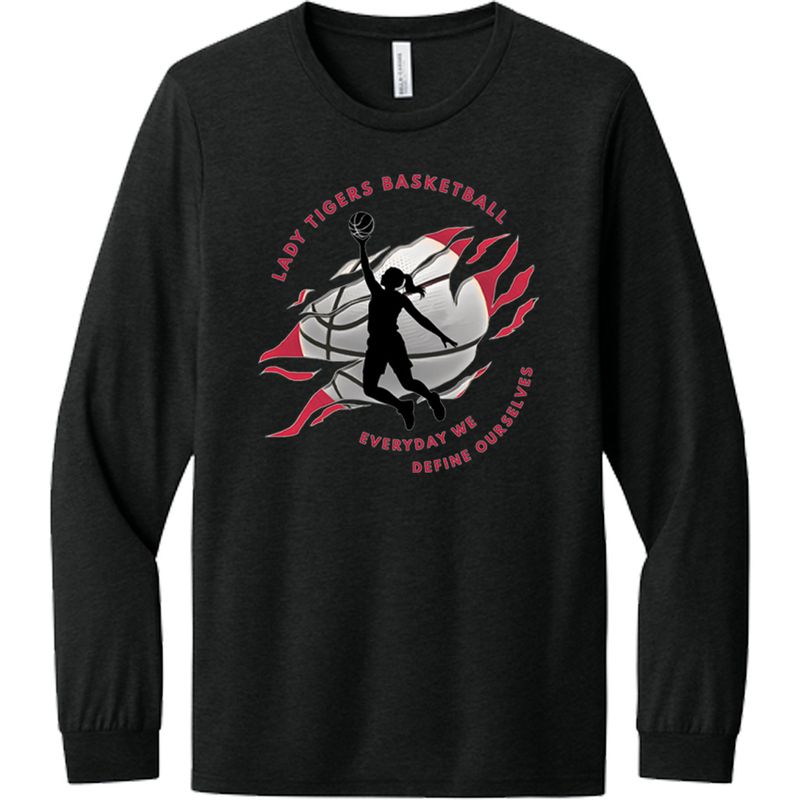 Fairview Basketball Tri-Blend Longsleeve Tee