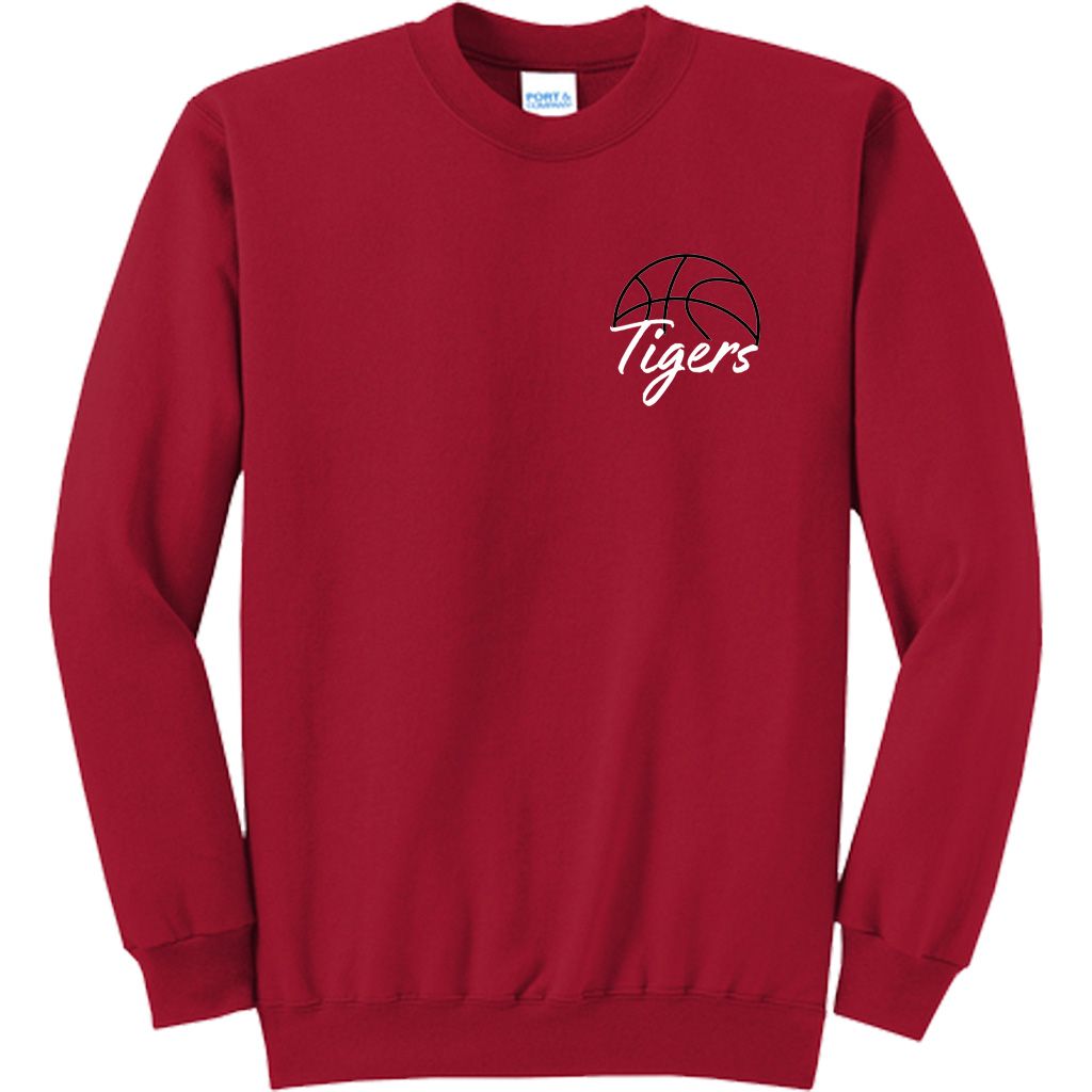 Fairview Basketball Fleece Crew (Embroidered)