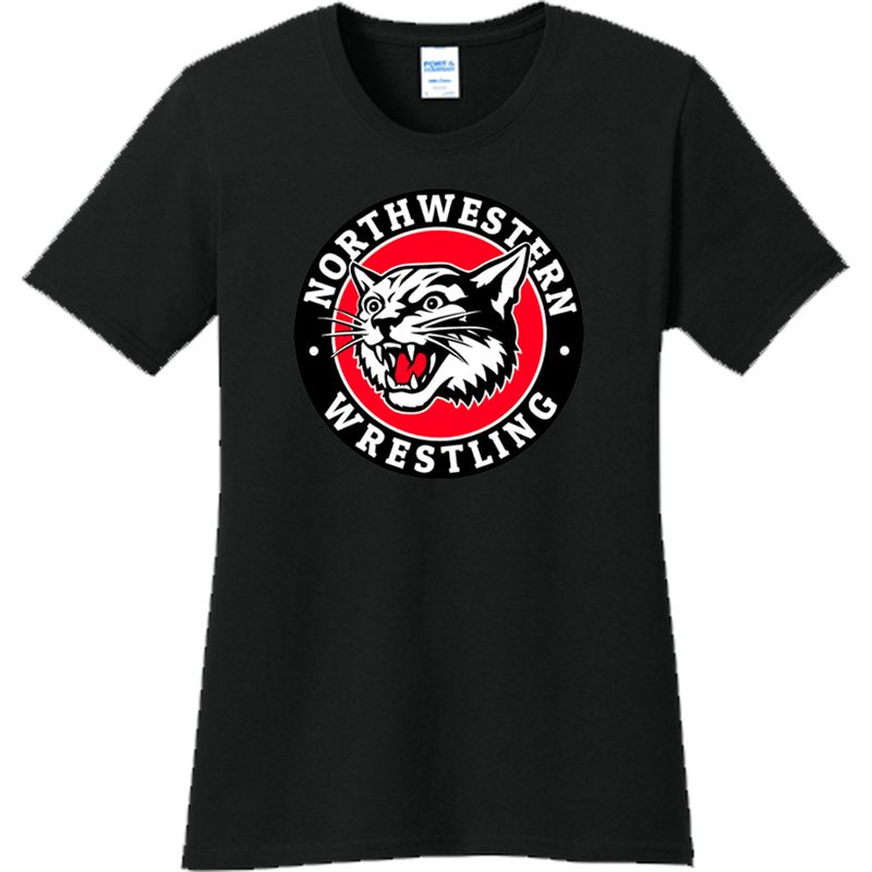 Northwestern Wrestling Ladies Tshirt