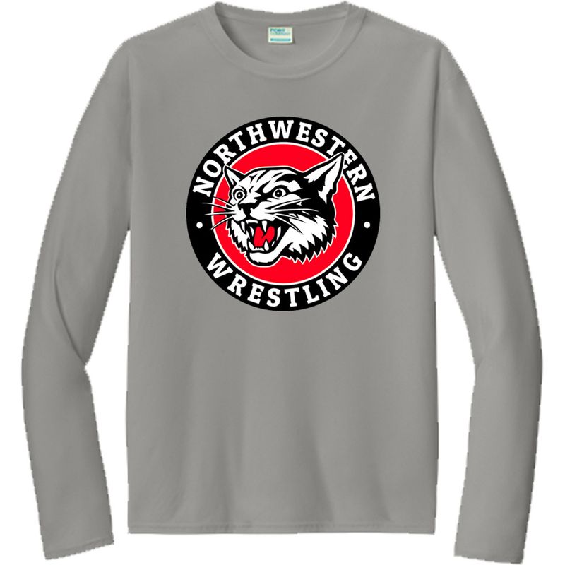 Northwestern Wrestling Performance Longsleeve Tee