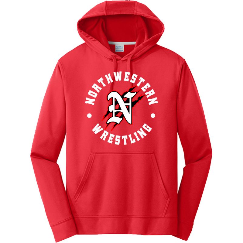 Northwestern Wrestling DriFit Hoodie