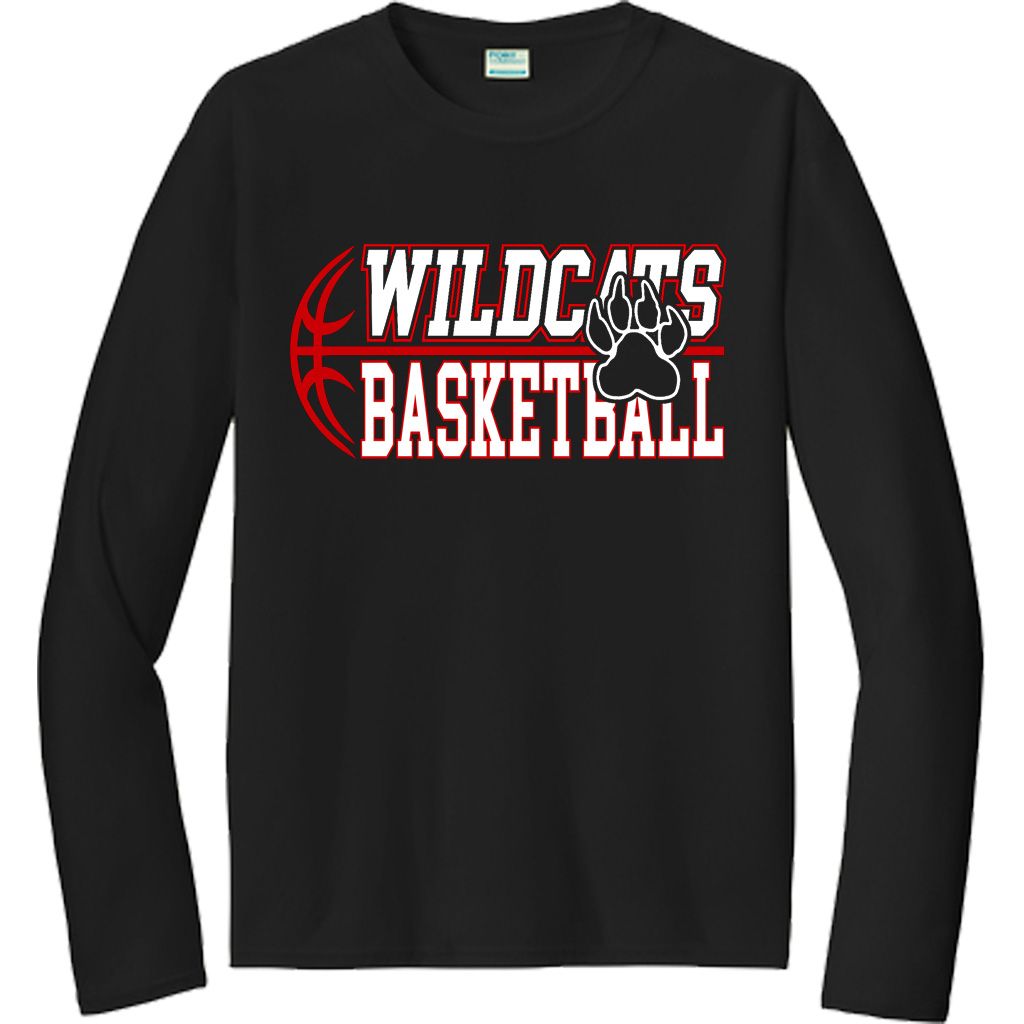 Northwestern Basketball Performance Longsleeve Tee