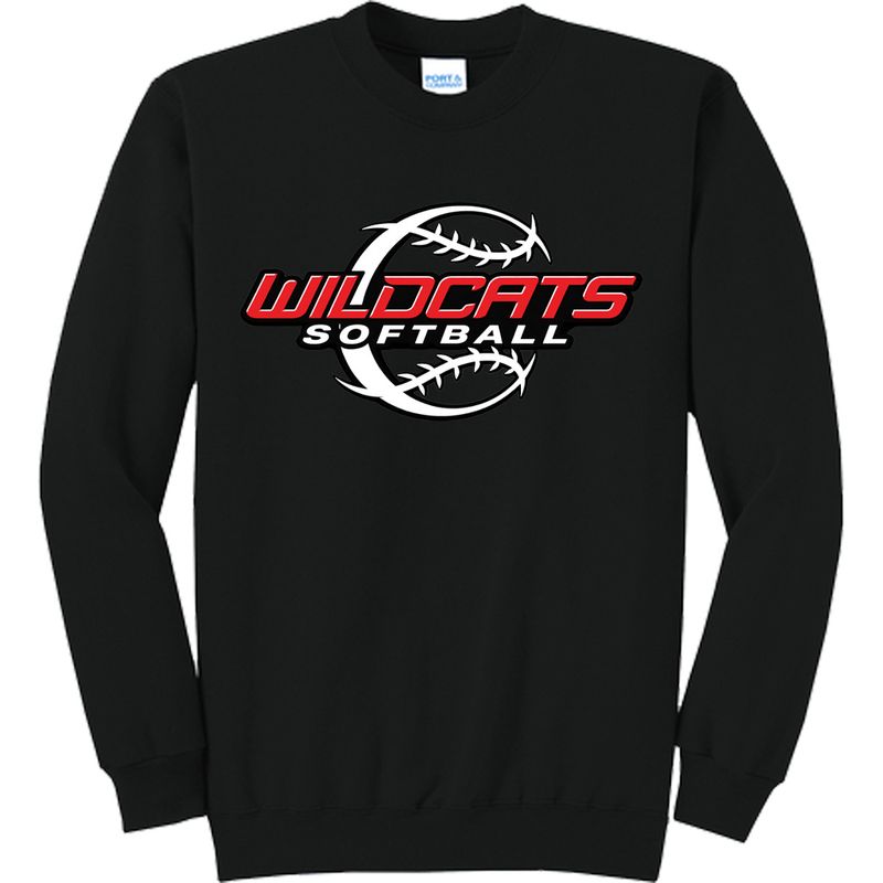 Wildcats Softball Crewneck Fleece