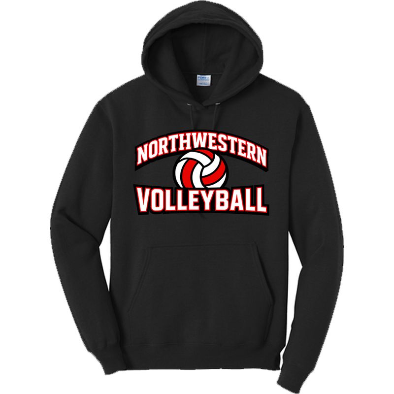 Northwestern Volleyball Fleece Hoodie