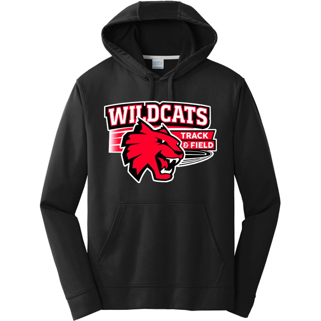 Northwestern Track &amp; Field Fleece Performance Hoodie