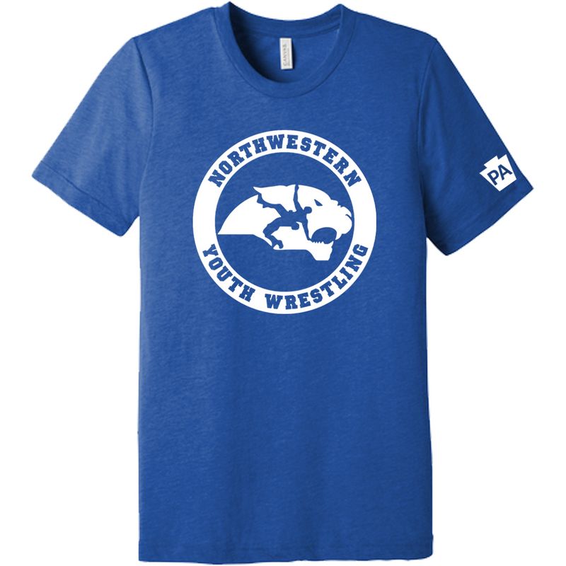 Northwestern Youth Wrestling Qualifiers TriBlend Tee