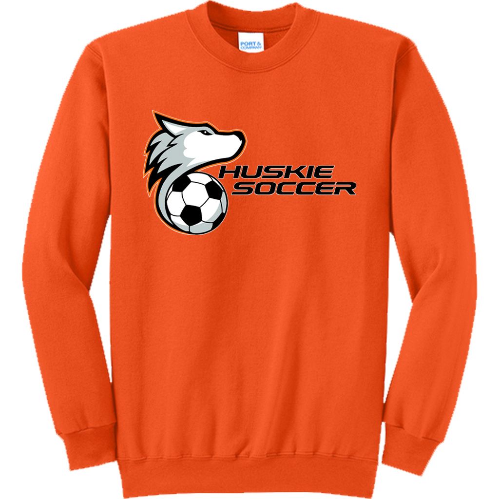 Huskie Soccer Fleece Crewneck