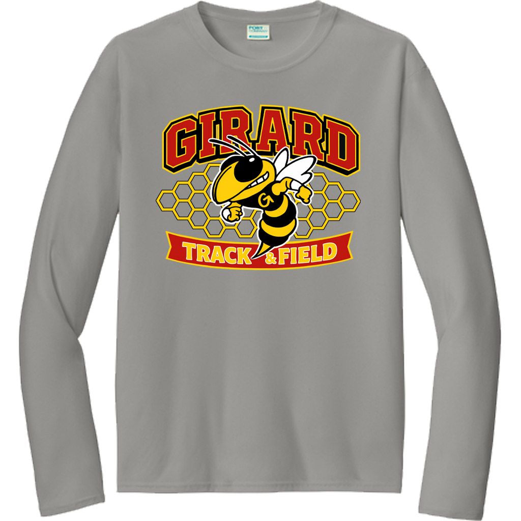 Girard Track &amp; Field Performance Longsleeve Tee