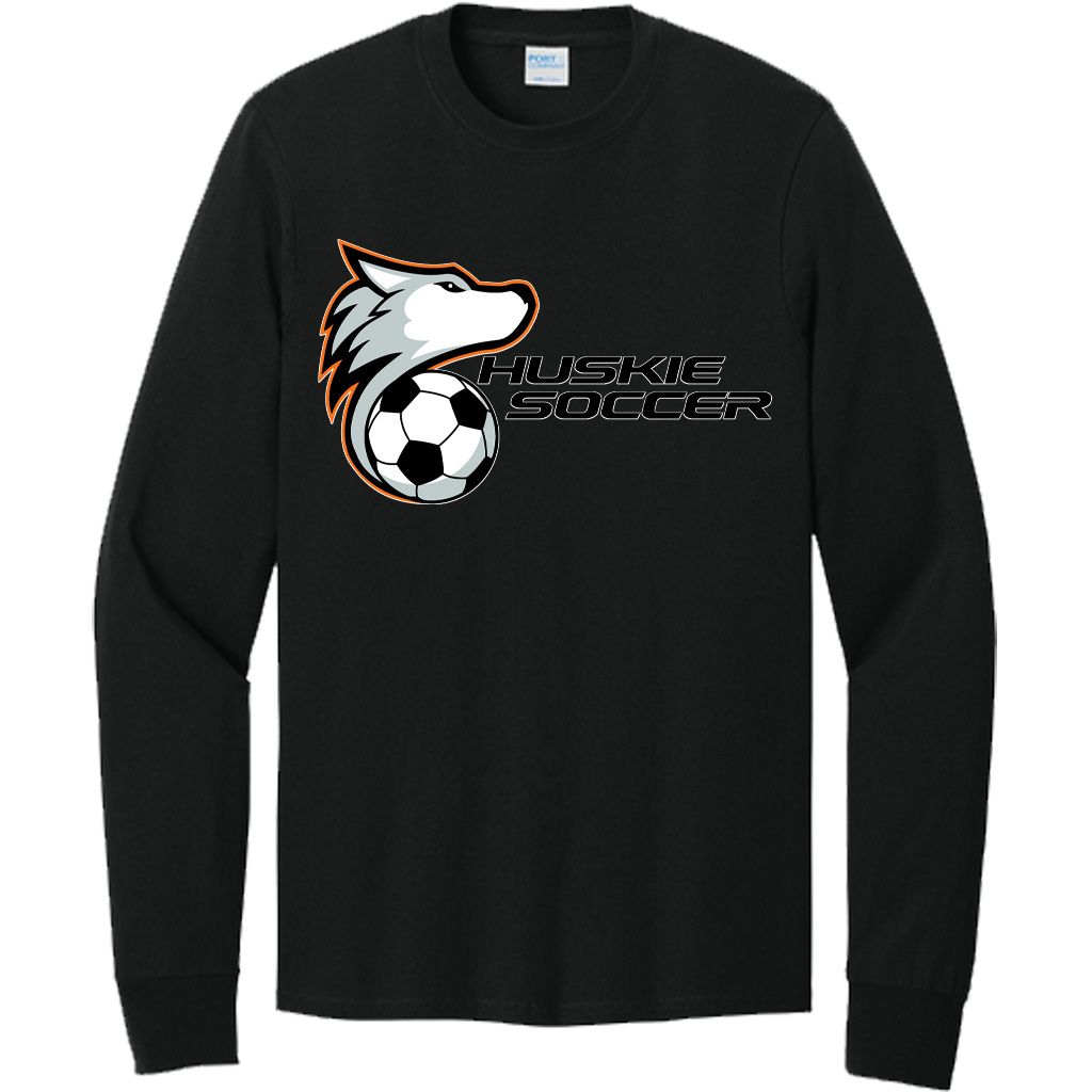 Huskie Soccer Long Sleeve Tee