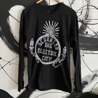 Electric City Long Sleeve Black T-shirt