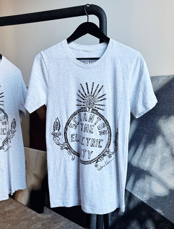 Electric City Unisex Grey T-shirt