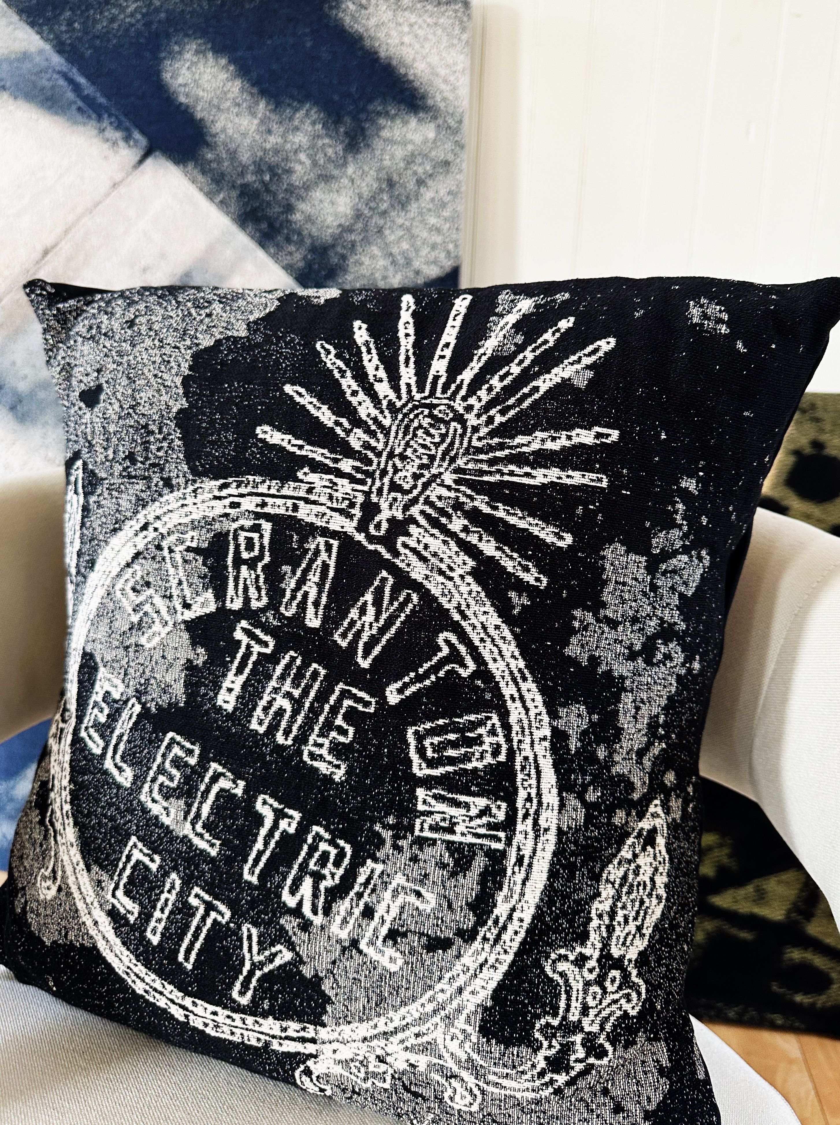 Electric City Scranton Designer Black Woven Scranton