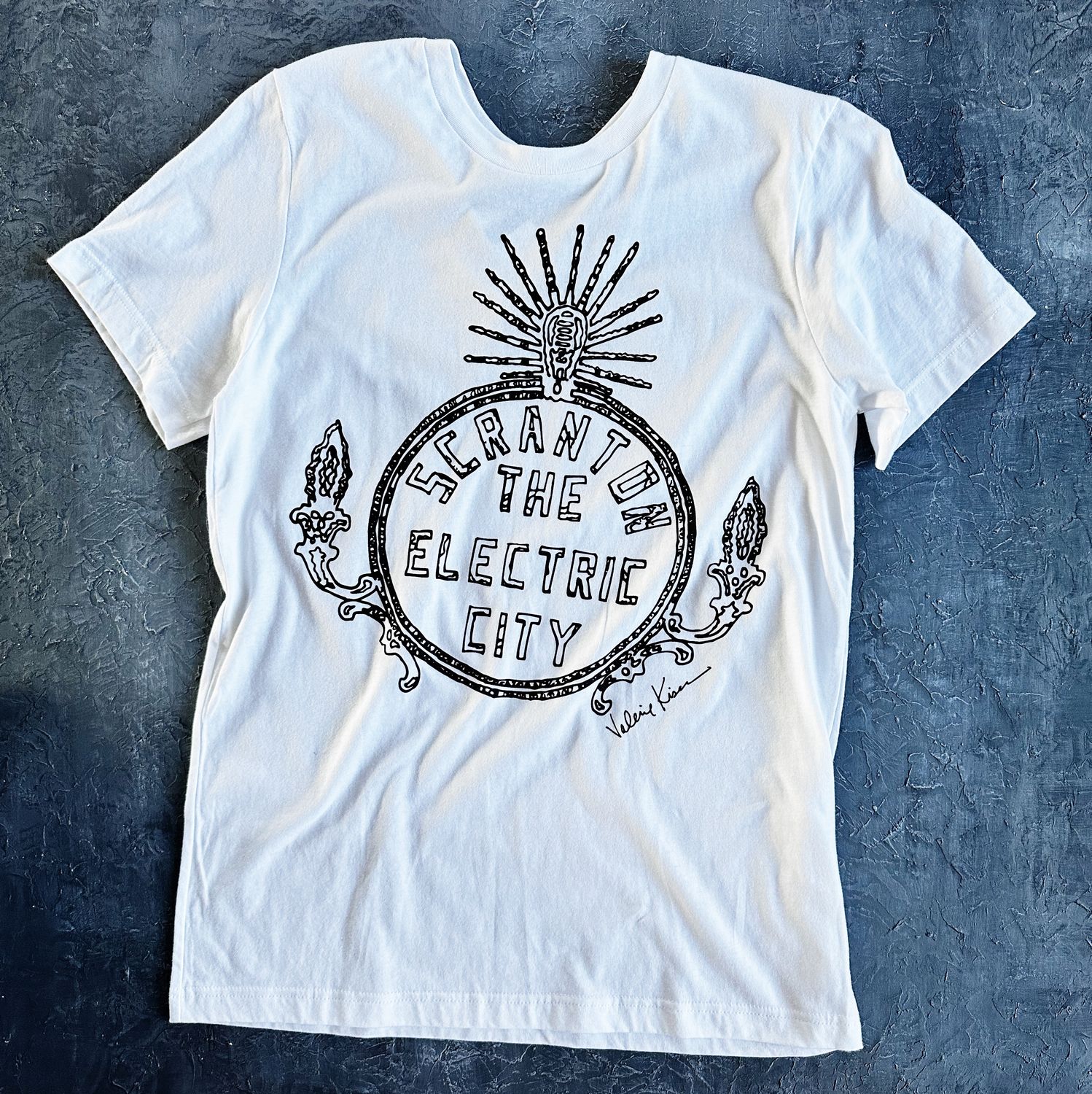 Electric City White Tshirt