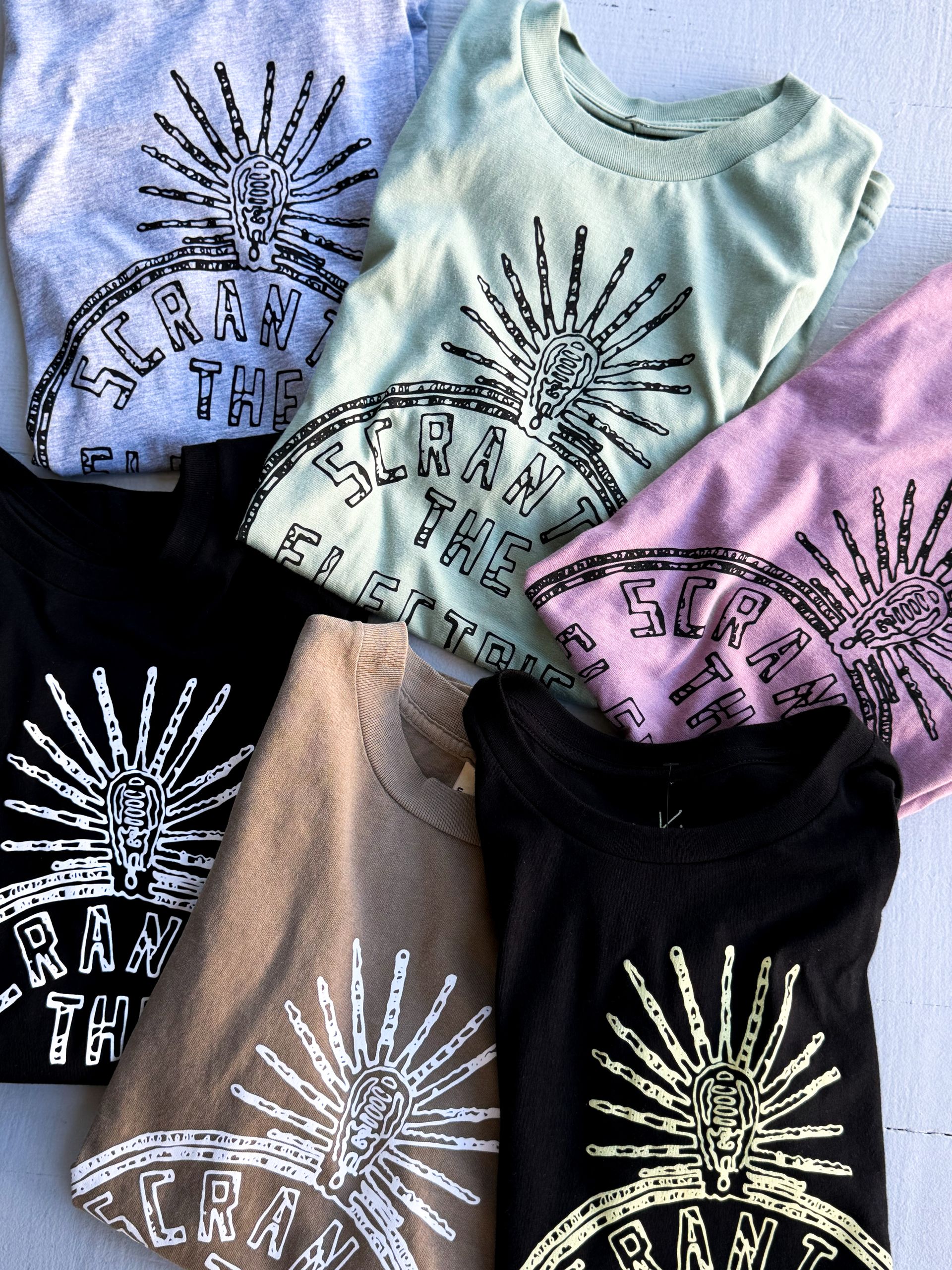 Electric City Black Tshirt