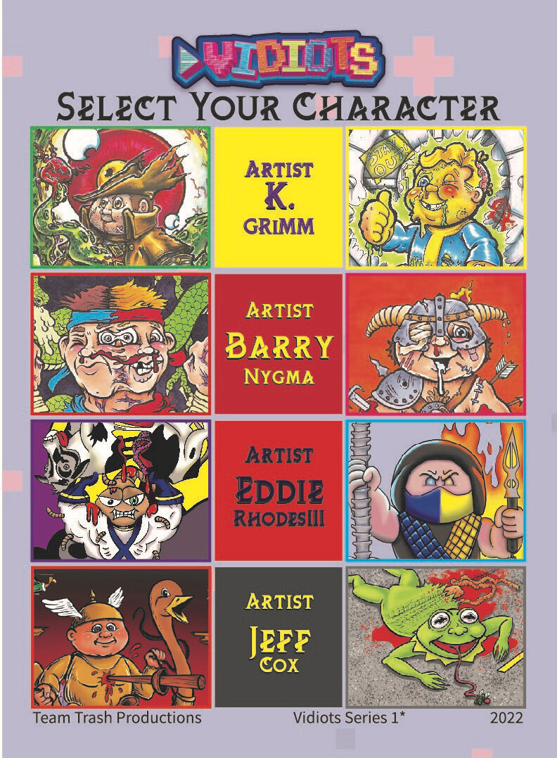 Vidiots Card Set