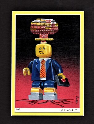 Adam Bomb Lego Man - Original Artwork