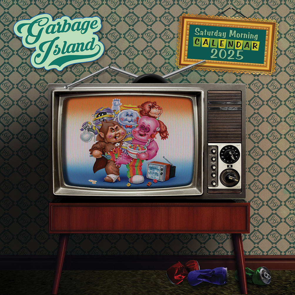 ***SALE***2025 Garbage Island Wall Calendar