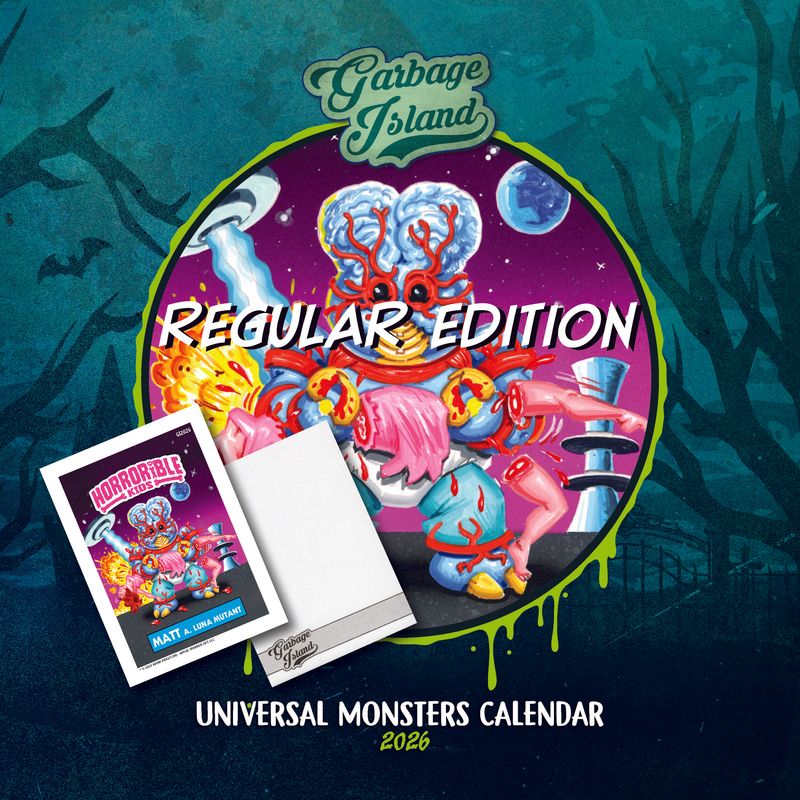 ***Black Friday Weekend Sale*** 2026 Garbage Island Wall Calendar (Regular Edition)