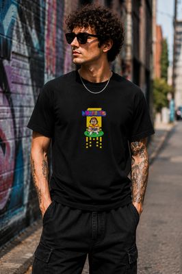 Vidiots Wrapper Design T-Shirt
