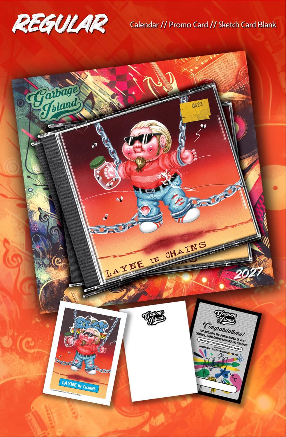 2027 Garbage Island Wall Calendar (Regular Edition)