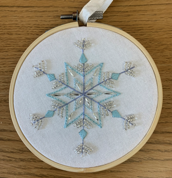 Embroidered Snowflake