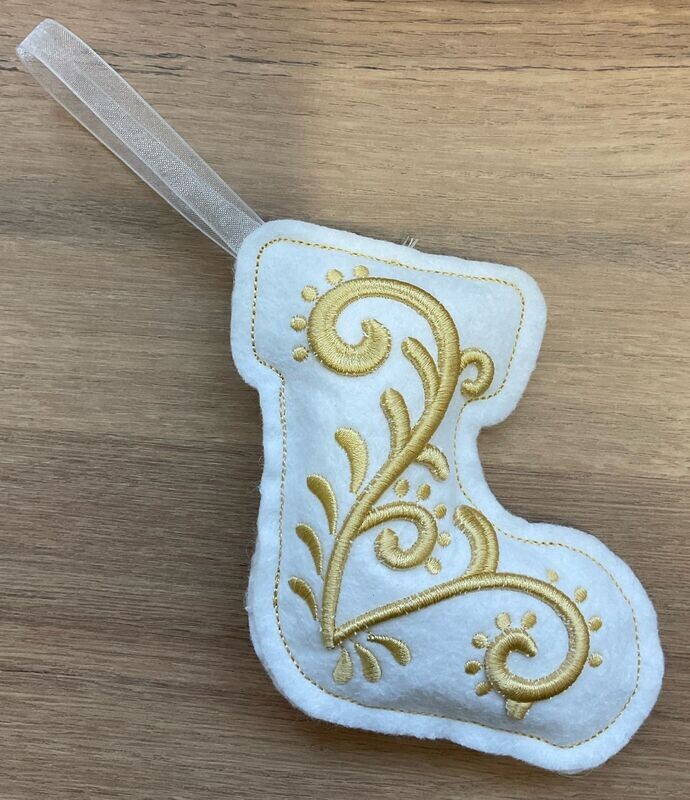 Filigree Ornament - Stocking