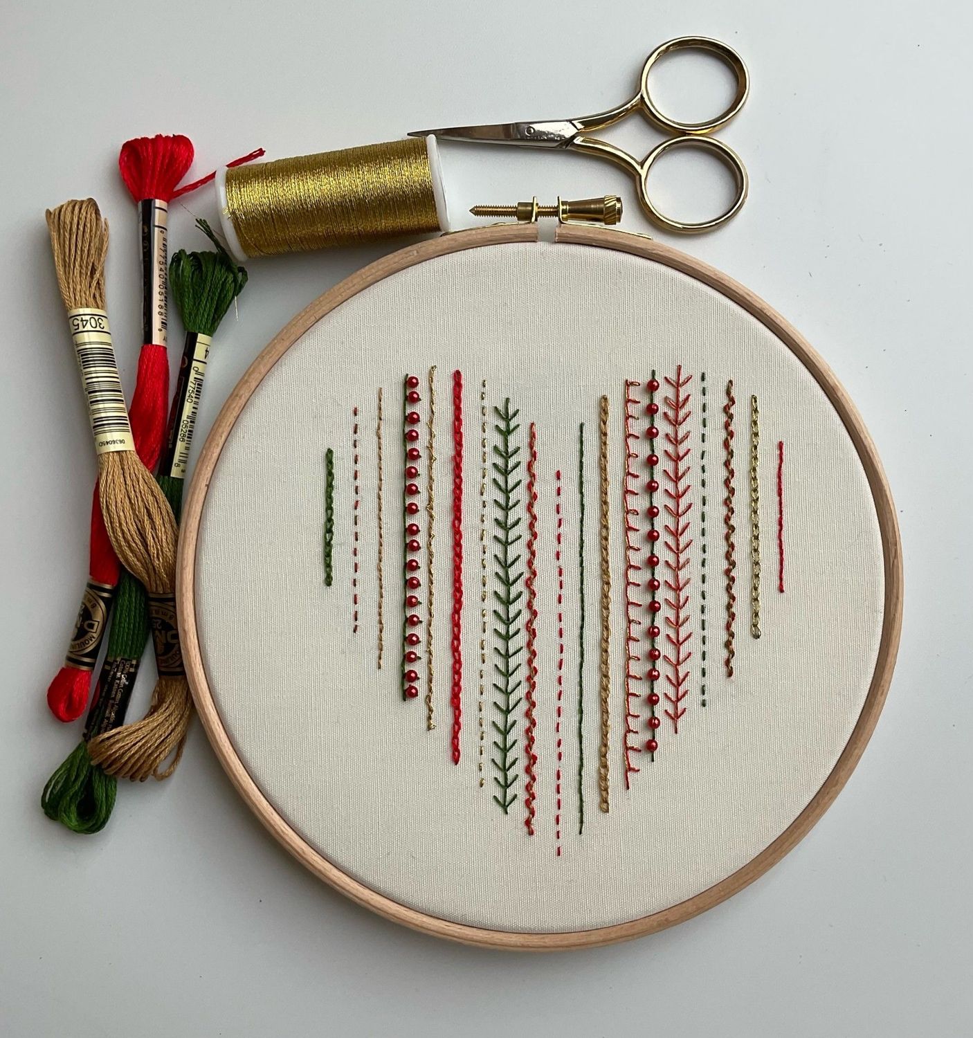 Christmas Hand Embroidery Workshop - Sunday 8th December